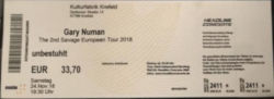 Gary Numan Ticket Krefeld 2018